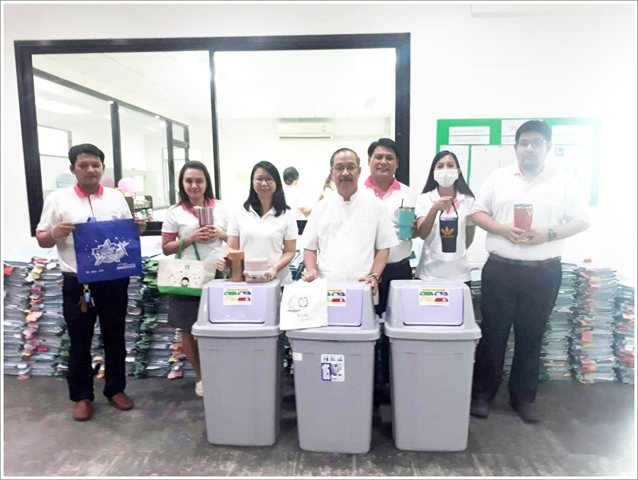 ﻿สำนักงานบังคับคดีกลุ่มจังหวัดที่ 1 (Sandbox) จัดกิจกรรม Kick off กรมบังคับคดี ร่วมใจ งดใช้โฟม และลดการใช้พลาสติก